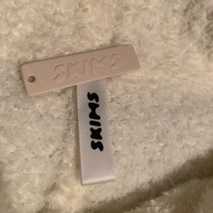 SKIMS Cozy Knit Short - Bone L/XL